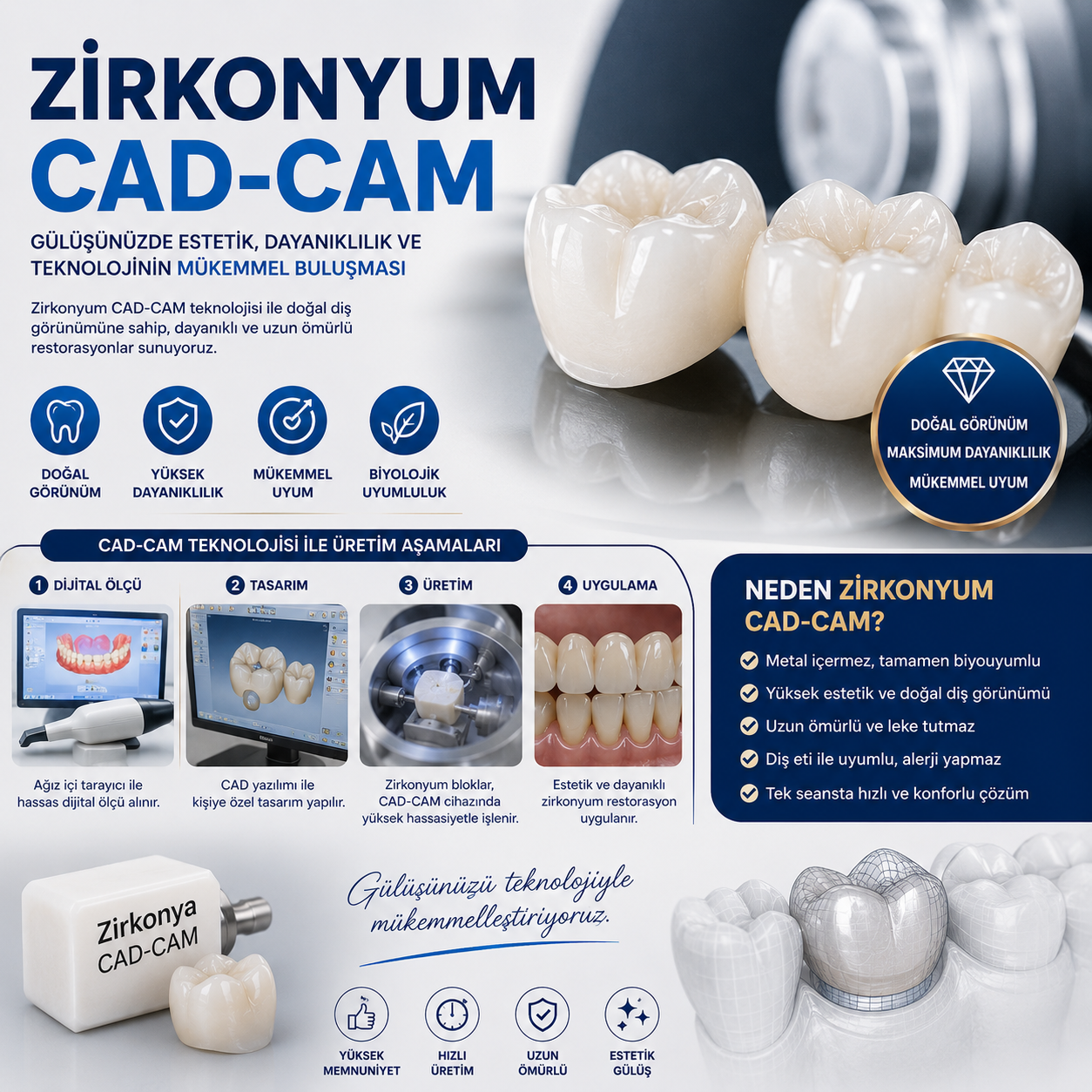 ZİRKONYUM CAD-CAM